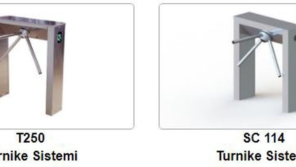 Çift Ayaklı Tripod Turnikeler - Bak PDKS Turnike Sistemleri